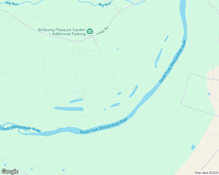 map of restaurants, bars, coffee shops, grocery stores, and more near S Fork Rd in Luray