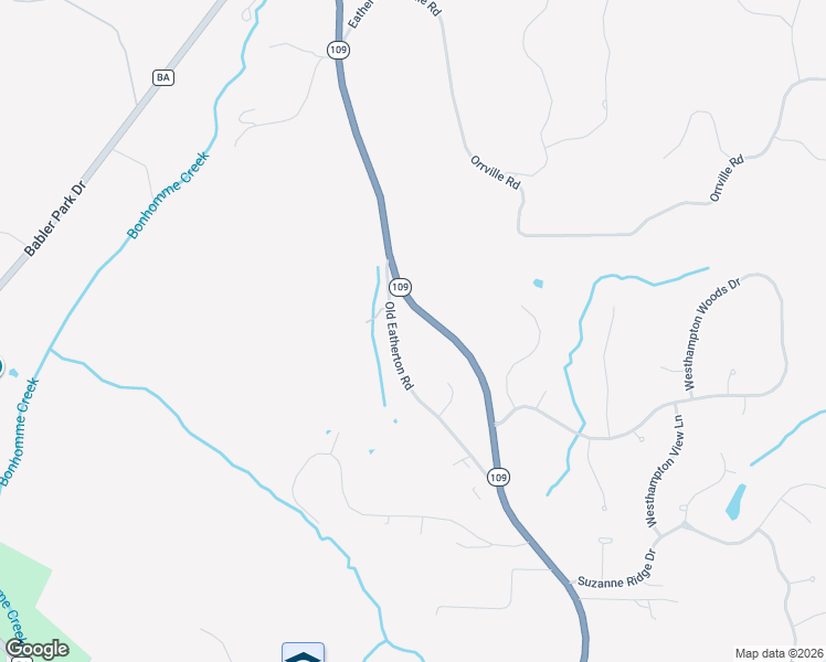 map of restaurants, bars, coffee shops, grocery stores, and more near 910 Old Eatherton Road in Wildwood