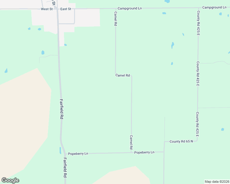 map of restaurants, bars, coffee shops, grocery stores, and more near Camel Road in Xenia