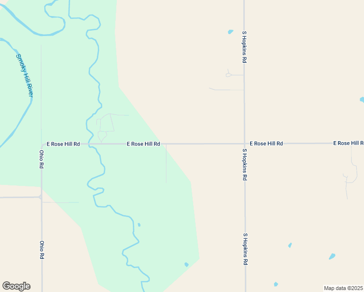 map of restaurants, bars, coffee shops, grocery stores, and more near 1714-2098 East Rose Hill Road in Assaria