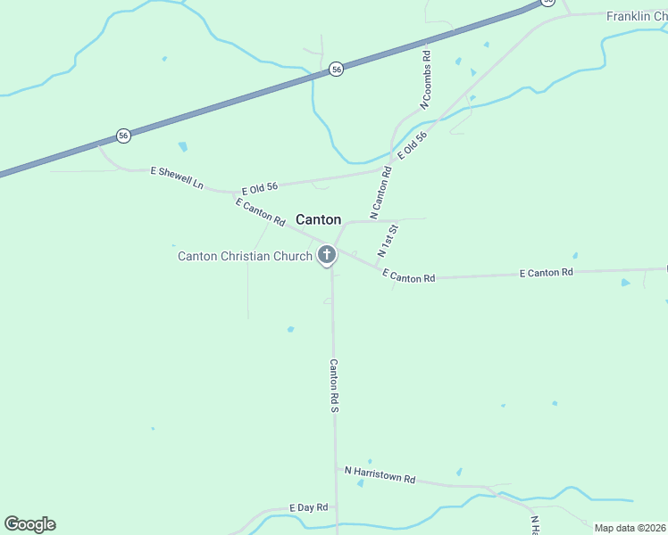 map of restaurants, bars, coffee shops, grocery stores, and more near 1367 North Canton Road South in Salem