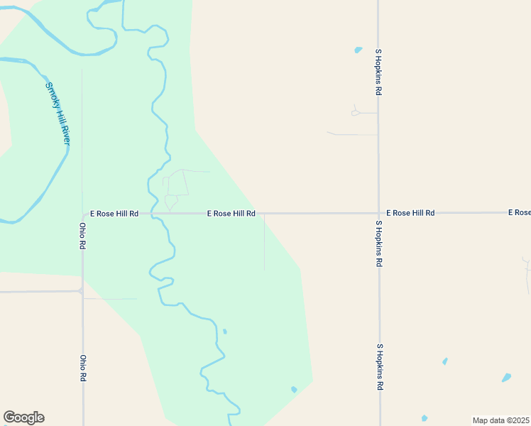 map of restaurants, bars, coffee shops, grocery stores, and more near 1714 East Rose Hill Road in Assaria