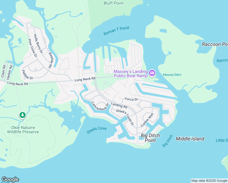 map of restaurants, bars, coffee shops, grocery stores, and more near 36954 Beach Plum Row in Millsboro