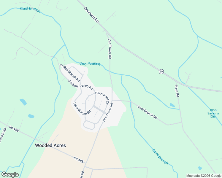 map of restaurants, bars, coffee shops, grocery stores, and more near 12107 Cool Branch Road in Laurel