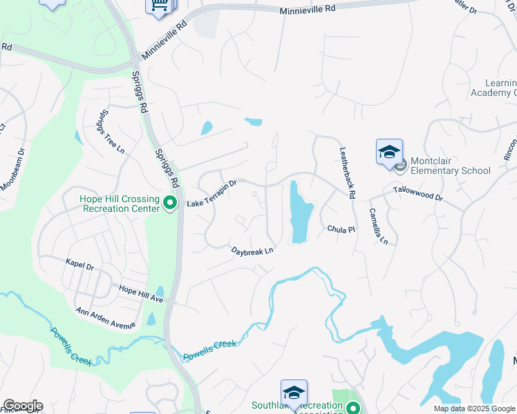 map of restaurants, bars, coffee shops, grocery stores, and more near 5309 Yellow Turtle Place in Woodbridge