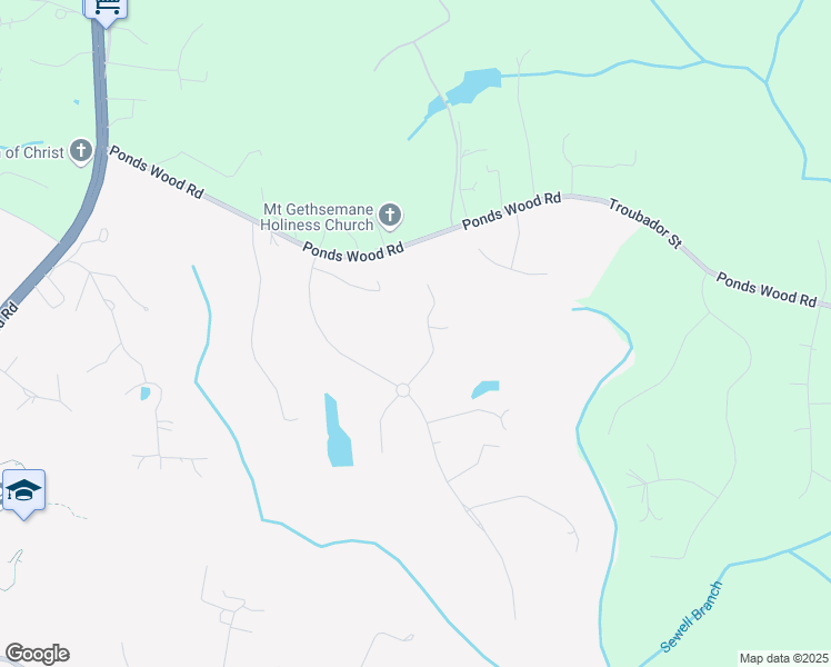 map of restaurants, bars, coffee shops, grocery stores, and more near 4410 Buttonbush Lane in Huntingtown