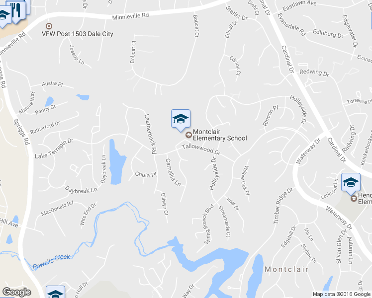 map of restaurants, bars, coffee shops, grocery stores, and more near 4931 Tallowwood Drive in Dumfries