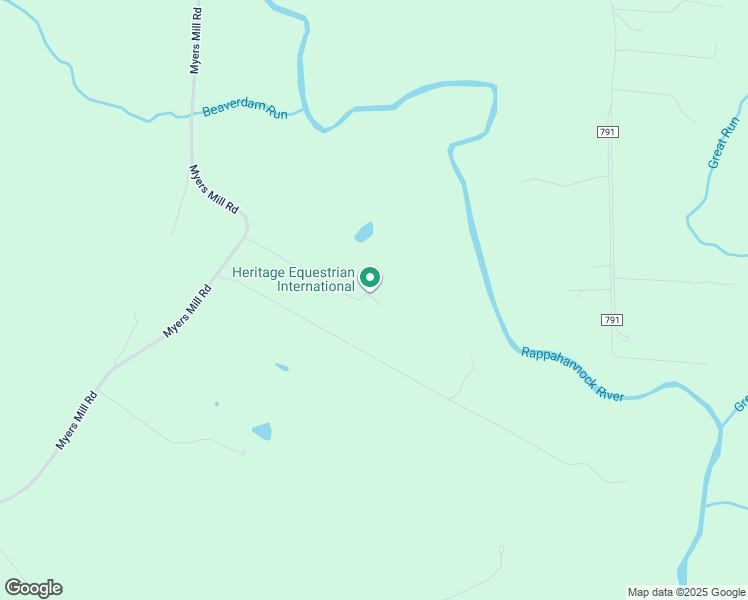 map of restaurants, bars, coffee shops, grocery stores, and more near 20401 Bluedog Lane in Jeffersonton