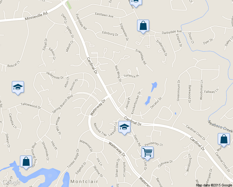 map of restaurants, bars, coffee shops, grocery stores, and more near 4513 Shotwell Court in Woodbridge