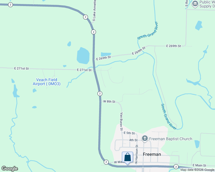 map of restaurants, bars, coffee shops, grocery stores, and more near 907 Morristown Road in Freeman