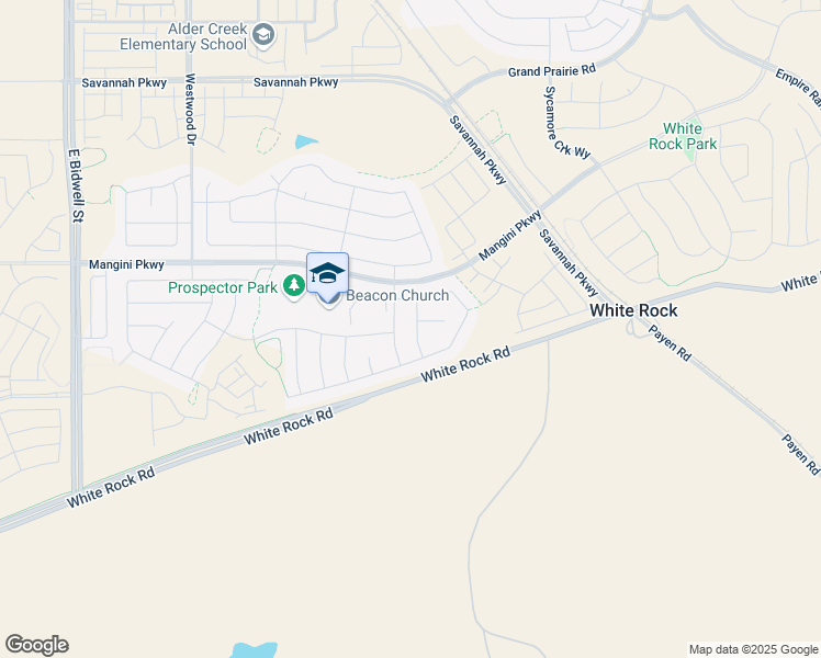 map of restaurants, bars, coffee shops, grocery stores, and more near 3523 Marshall Drive in Folsom