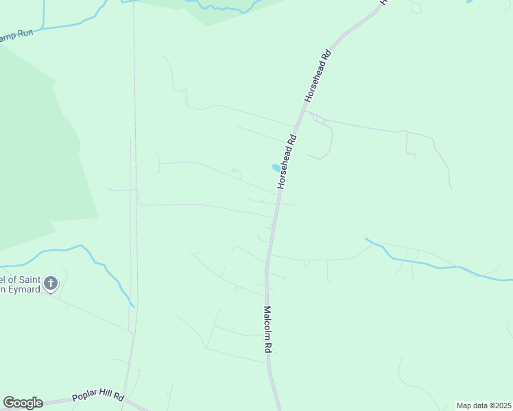 map of restaurants, bars, coffee shops, grocery stores, and more near 15305 Canter Drive in Brandywine