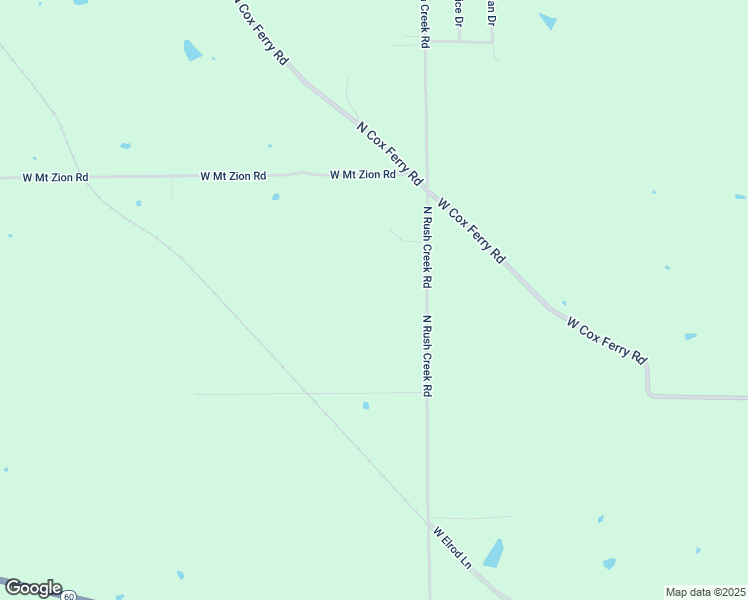 map of restaurants, bars, coffee shops, grocery stores, and more near 1698 North Rush Creek Road in Salem