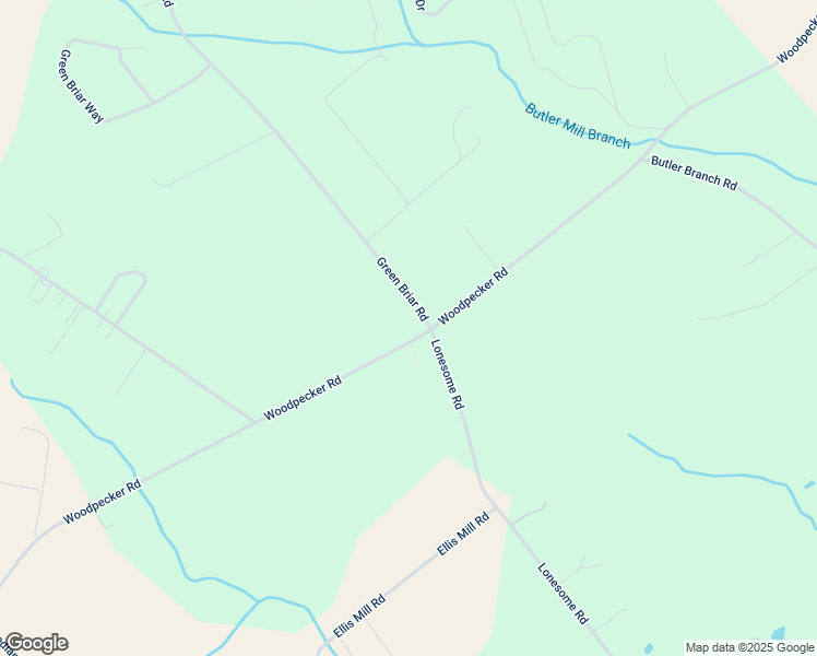map of restaurants, bars, coffee shops, grocery stores, and more near 4447 Woodpecker Road in Seaford