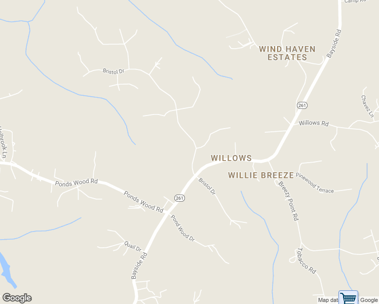 map of restaurants, bars, coffee shops, grocery stores, and more near 4000 Bristol Drive in Chesapeake Beach