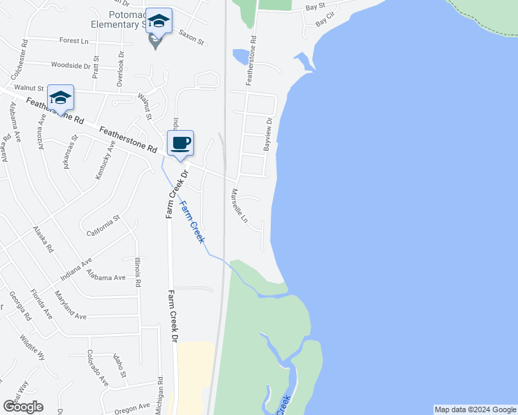 map of restaurants, bars, coffee shops, grocery stores, and more near 1081 Tournai Court in Woodbridge
