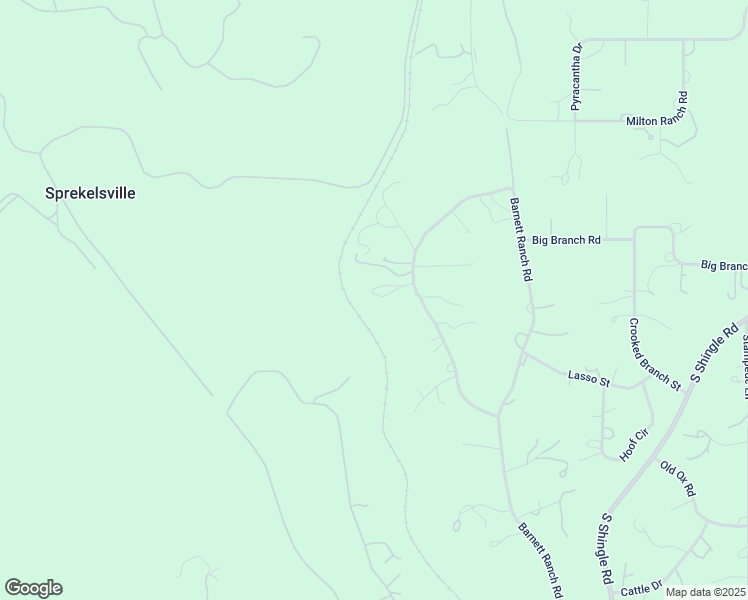 map of restaurants, bars, coffee shops, grocery stores, and more near 4405 Barnett Ranch Road in Shingle Springs