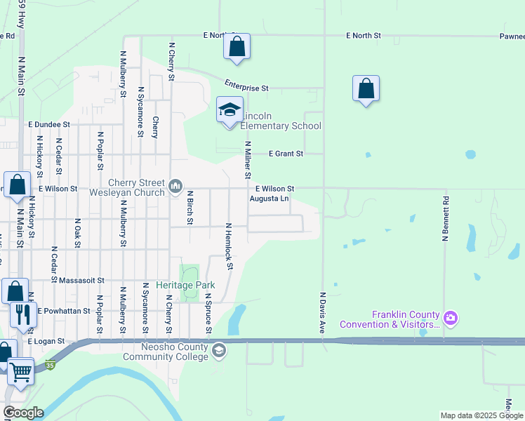 map of restaurants, bars, coffee shops, grocery stores, and more near 1015 Diamond Head Road in Ottawa