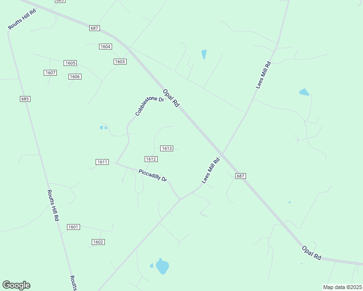 map of restaurants, bars, coffee shops, grocery stores, and more near 7453 Opal Road in Warrenton
