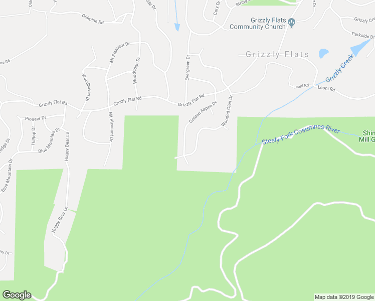map of restaurants, bars, coffee shops, grocery stores, and more near 5326 Golden Aspen Drive in Grizzly Flats