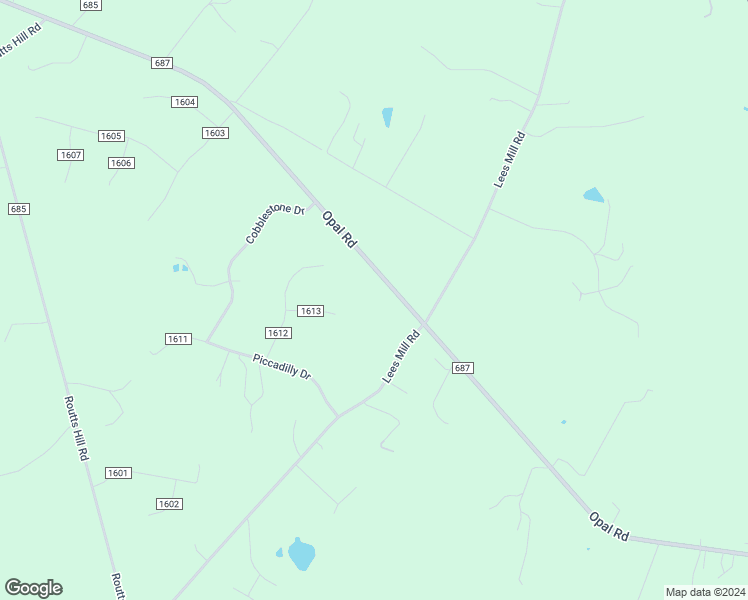 map of restaurants, bars, coffee shops, grocery stores, and more near 7453 Opal Road in Warrenton