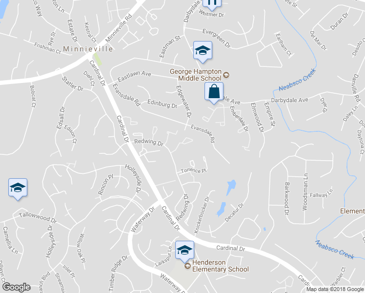 map of restaurants, bars, coffee shops, grocery stores, and more near 4461 Starling Court in Woodbridge