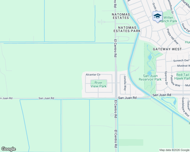 map of restaurants, bars, coffee shops, grocery stores, and more near 360 Forastera Circle in Sacramento