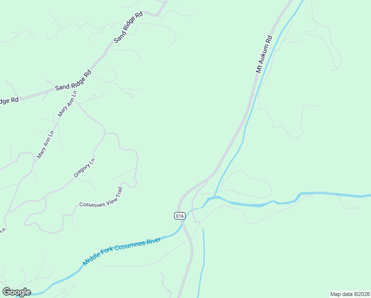 map of restaurants, bars, coffee shops, grocery stores, and more near 6412 Mount Aukum Road in Somerset