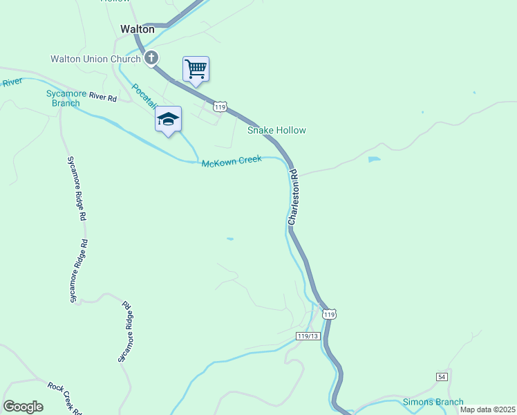 map of restaurants, bars, coffee shops, grocery stores, and more near in Walton