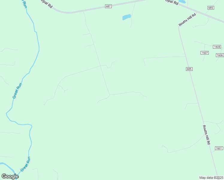 map of restaurants, bars, coffee shops, grocery stores, and more near 9673 South Pines Road in Warrenton