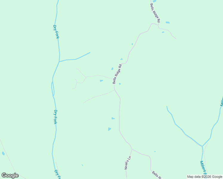 map of restaurants, bars, coffee shops, grocery stores, and more near Bells Ridge Road in Bedford