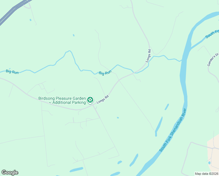 map of restaurants, bars, coffee shops, grocery stores, and more near 1238 Longs Road in Luray