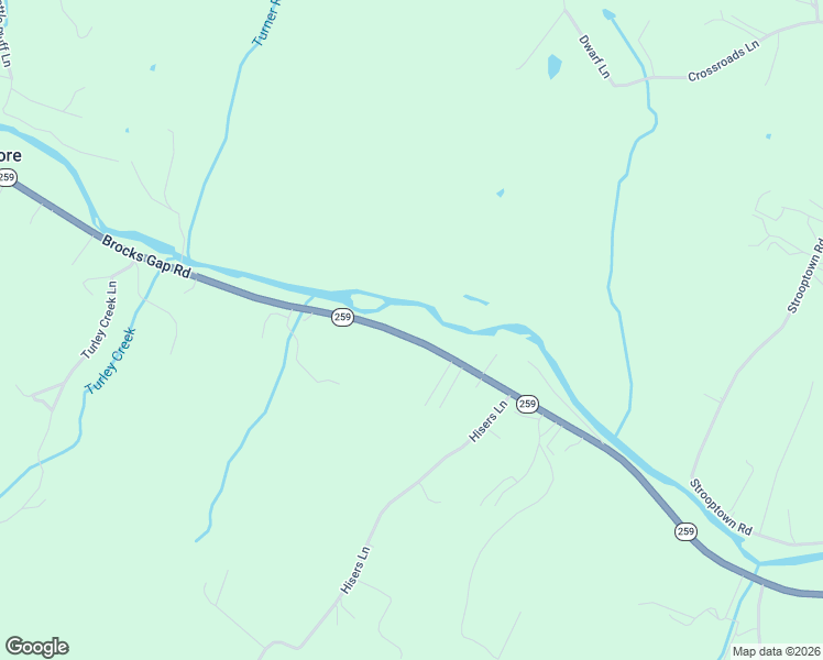 map of restaurants, bars, coffee shops, grocery stores, and more near 13475 Hisers Lane in Broadway