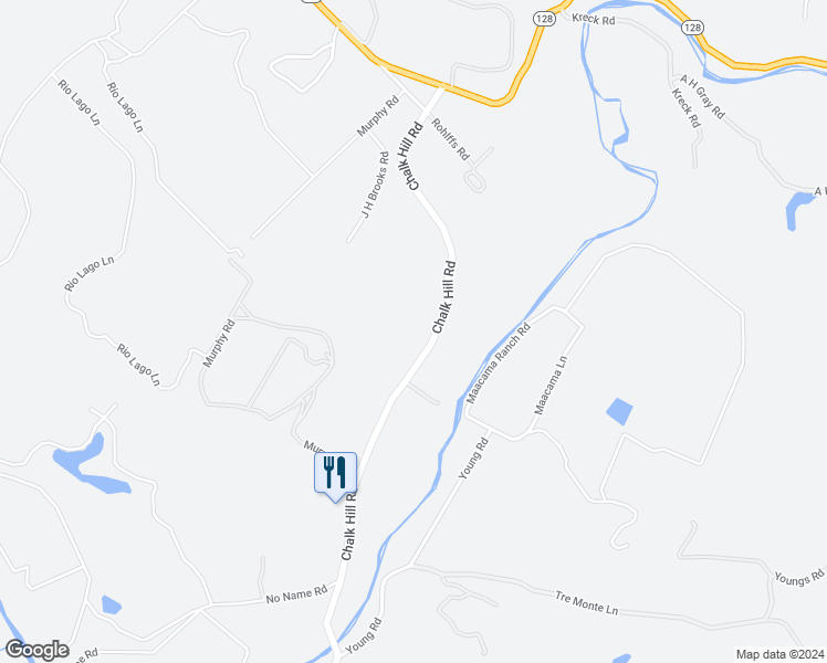 map of restaurants, bars, coffee shops, grocery stores, and more near 15333 Chalk Hill Road in Healdsburg