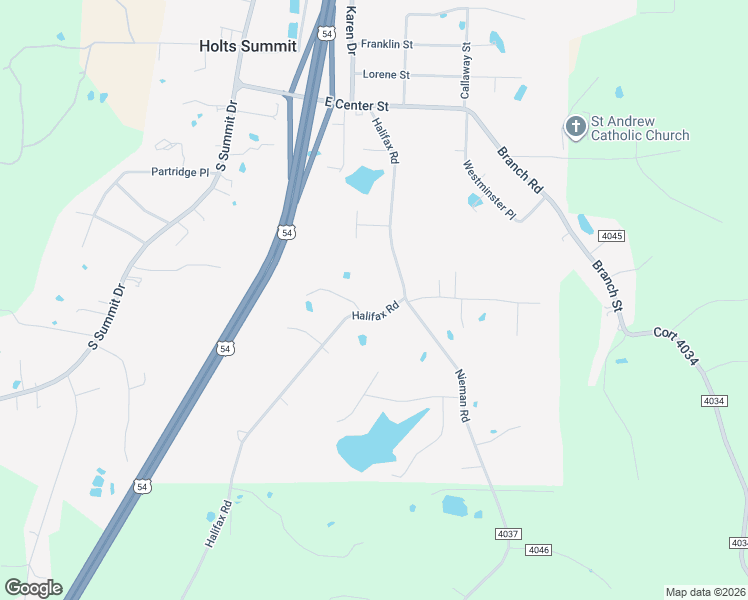 map of restaurants, bars, coffee shops, grocery stores, and more near 768 Halifax Road in Holts Summit