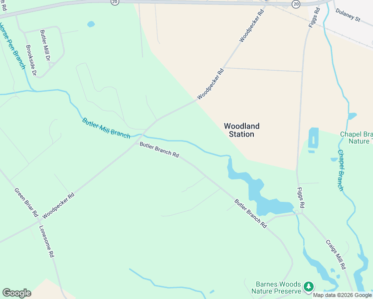 map of restaurants, bars, coffee shops, grocery stores, and more near 25997 Butler Branch Road in Seaford