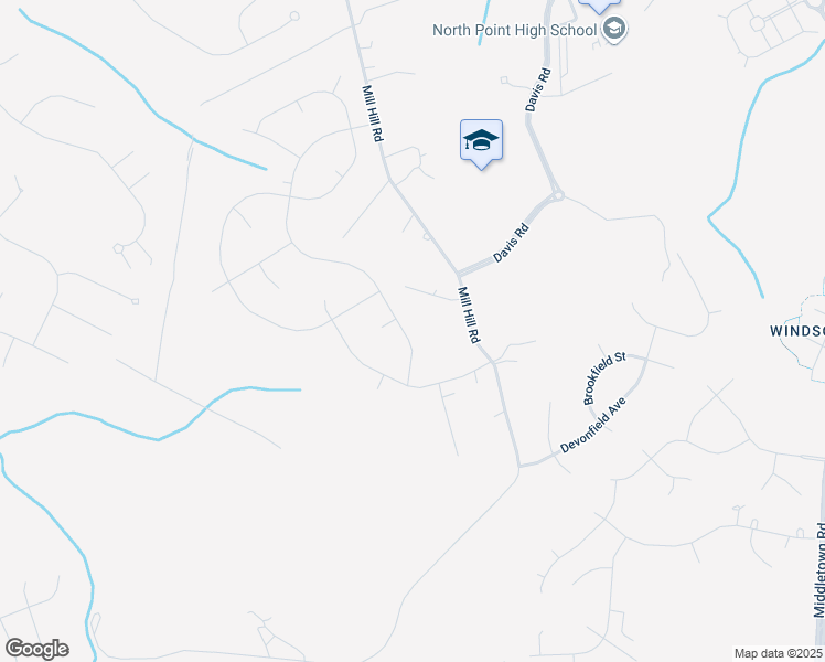 map of restaurants, bars, coffee shops, grocery stores, and more near 2647 Homecoming Lane in Waldorf