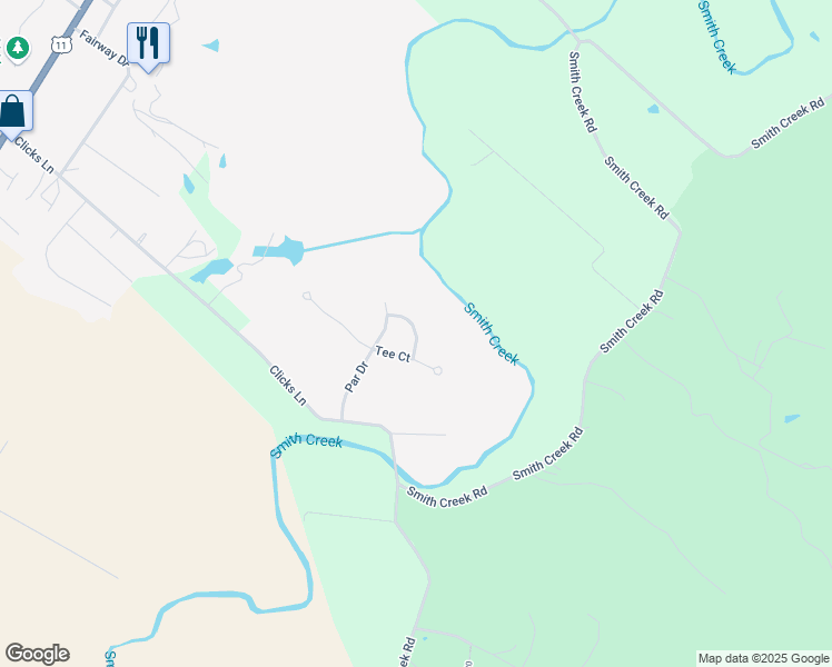 map of restaurants, bars, coffee shops, grocery stores, and more near 2 Bogey Avenue in New Market