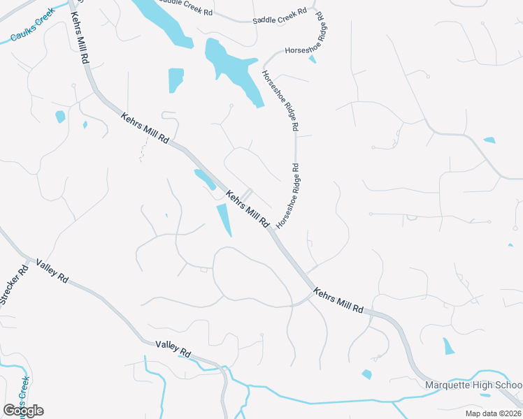 map of restaurants, bars, coffee shops, grocery stores, and more near 2063 Kingspointe Drive in Chesterfield