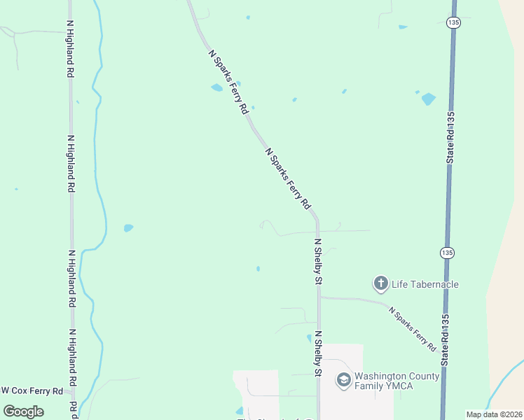 map of restaurants, bars, coffee shops, grocery stores, and more near 2018 North Sparks Ferry Road in Salem