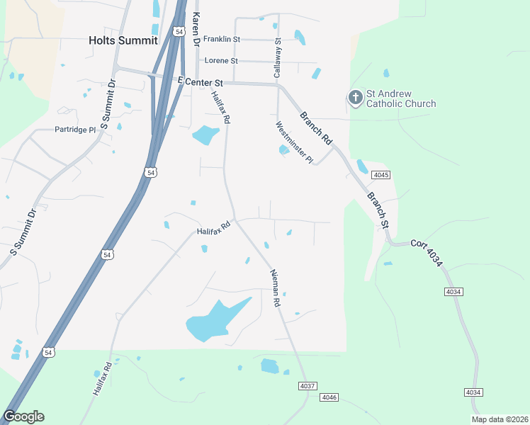 map of restaurants, bars, coffee shops, grocery stores, and more near 274 Major Terrace in Holts Summit