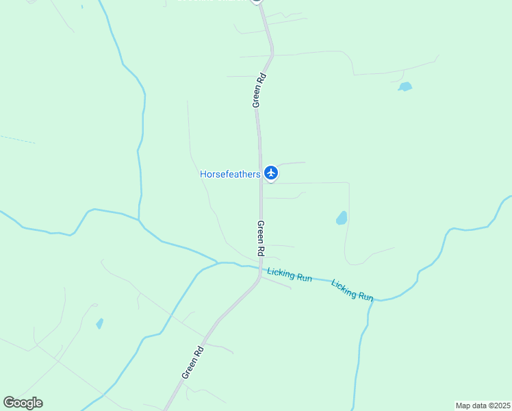 map of restaurants, bars, coffee shops, grocery stores, and more near 9688 Green Road in Midland