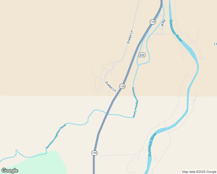 map of restaurants, bars, coffee shops, grocery stores, and more near 110 Evelyn Lane in Gunnison