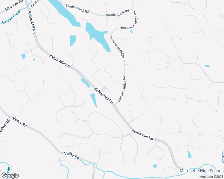 map of restaurants, bars, coffee shops, grocery stores, and more near 2063 Kingspointe Drive in Chesterfield