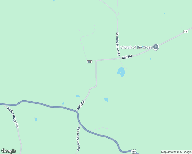 map of restaurants, bars, coffee shops, grocery stores, and more near County Road 215 in Martin County