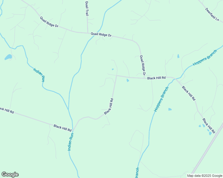 map of restaurants, bars, coffee shops, grocery stores, and more near 16297 Black Hill Road in Rixeyville
