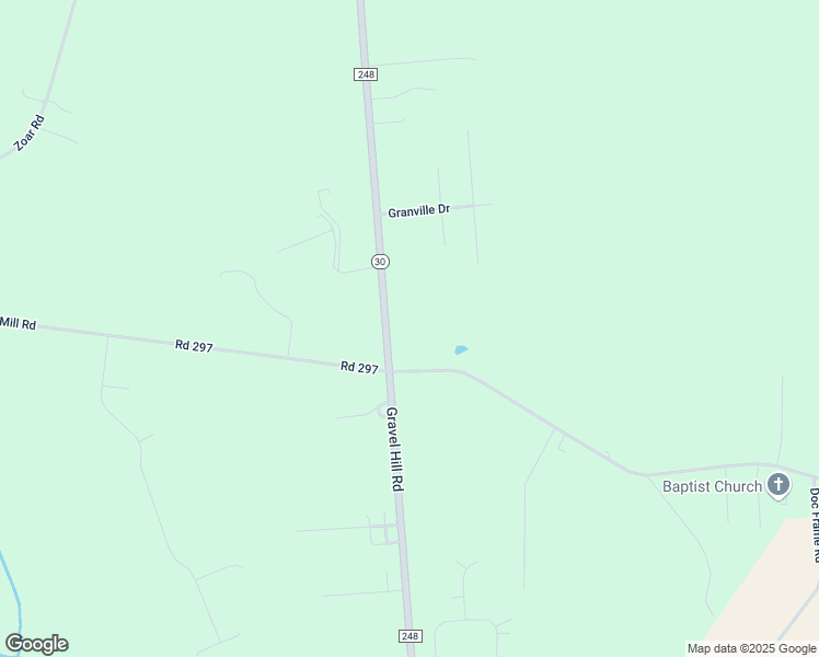 map of restaurants, bars, coffee shops, grocery stores, and more near 24915 County Road 248 in Millsboro