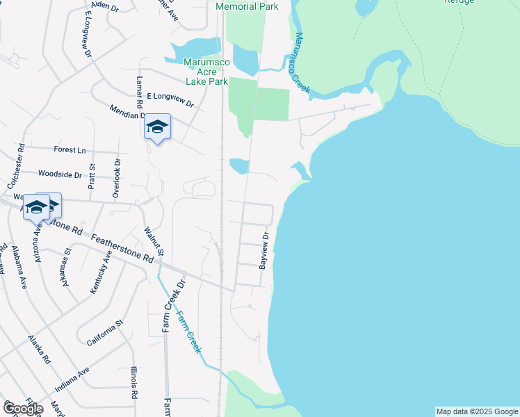 map of restaurants, bars, coffee shops, grocery stores, and more near 1103 Burton Street in Woodbridge