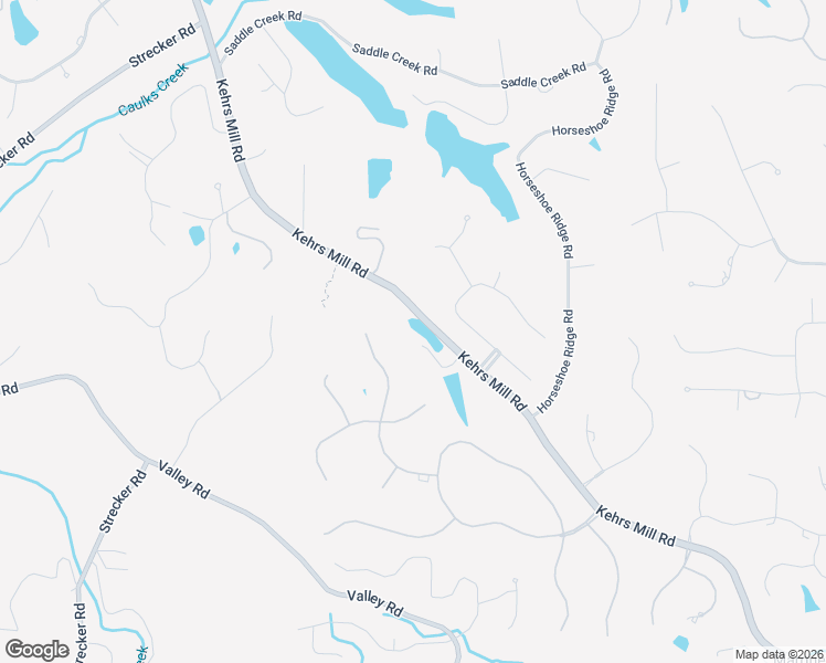 map of restaurants, bars, coffee shops, grocery stores, and more near 2007 Kehrs Mill Road in Chesterfield