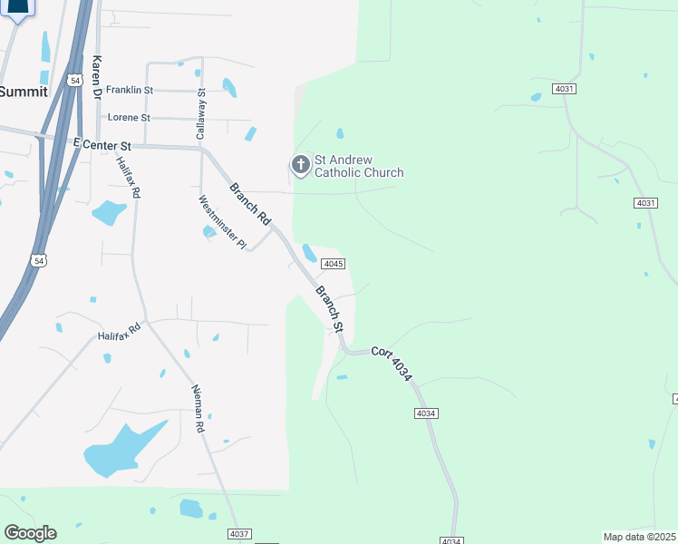 map of restaurants, bars, coffee shops, grocery stores, and more near 498 County Road 4045 in Holts Summit